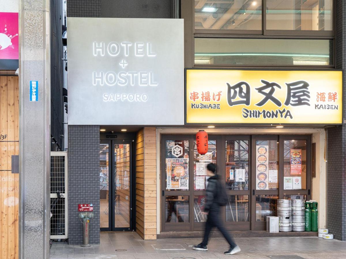 Hotel Plus Hostel Sapporo Exterior foto